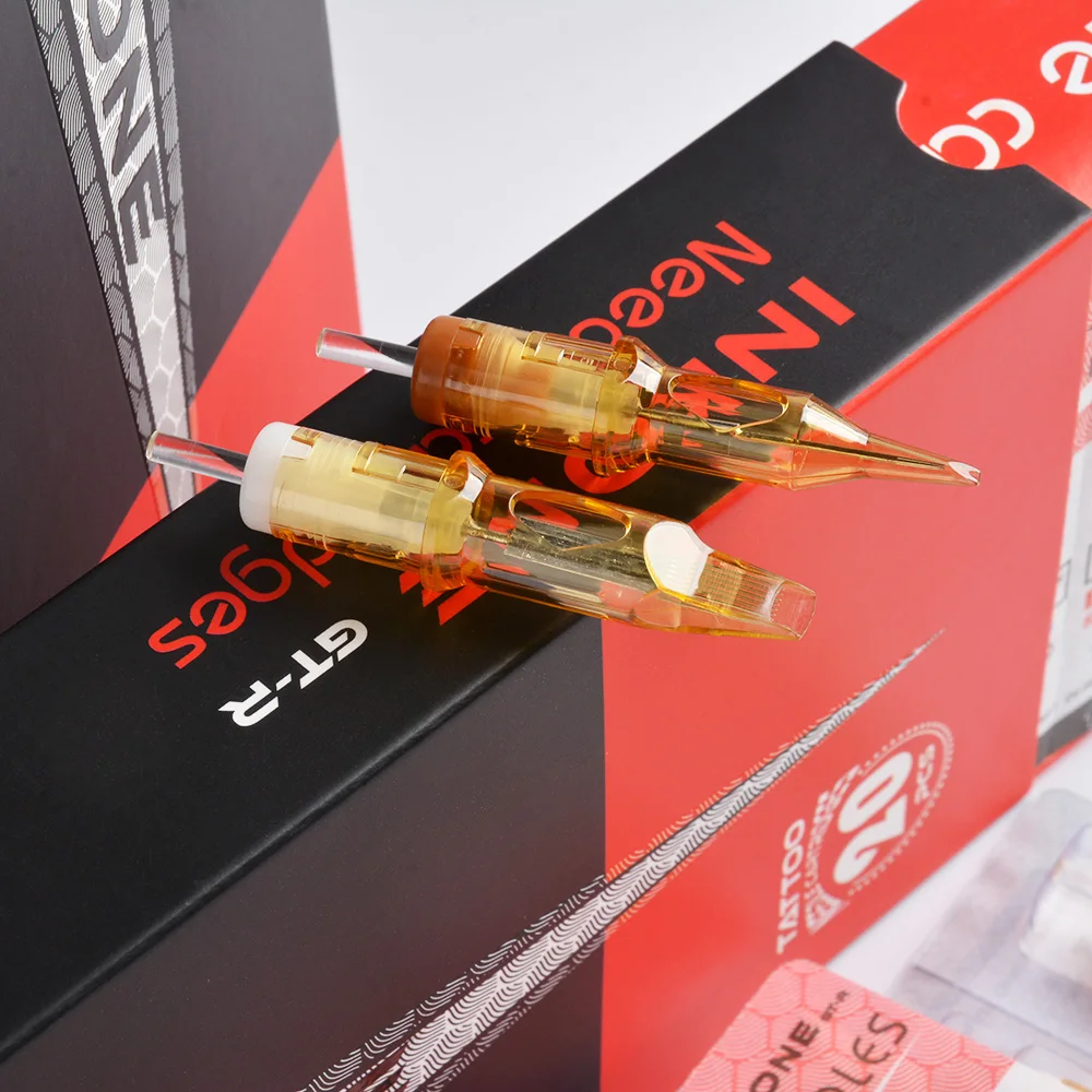 Иглы для картриджей INKONE изогнутые иглы тату высокого качества совместимы с