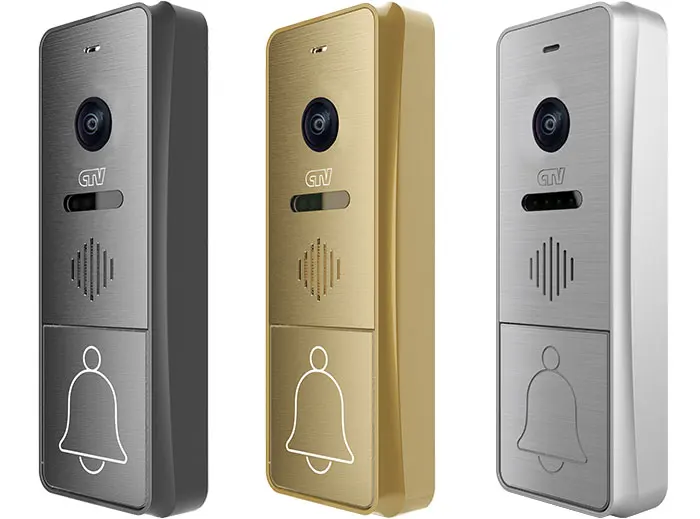 Вызывная панель для видеодомофонов CTV-D4004FHD (шампань) | Безопасность и защита