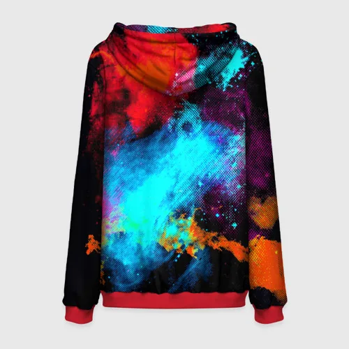 Мужская толстовка 3D Потертости