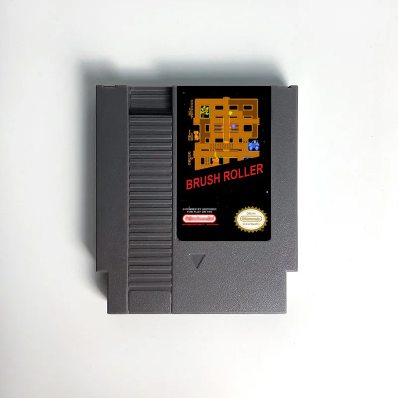 

Brush Roller - Game Cartridge For NES Console 72 Pins 8bit