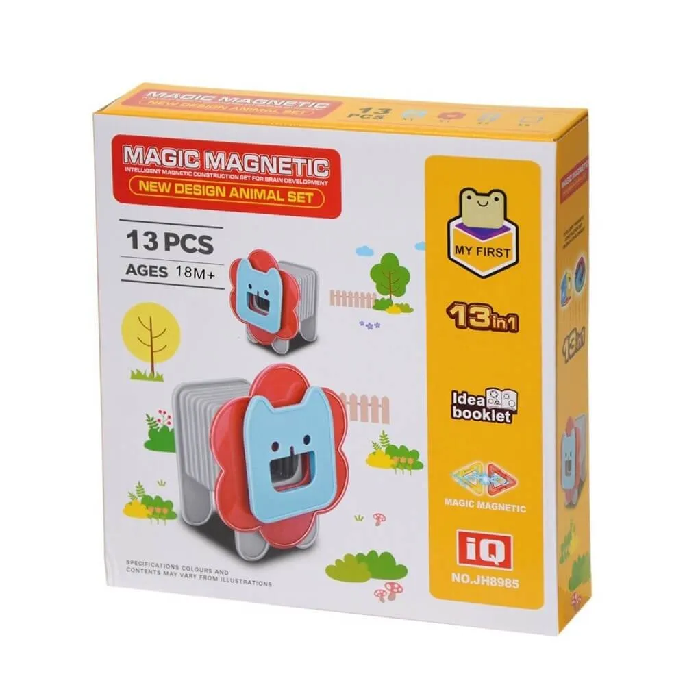 

Магнитный Лев блок набор игрушек 13 штук Магнитная игрушка