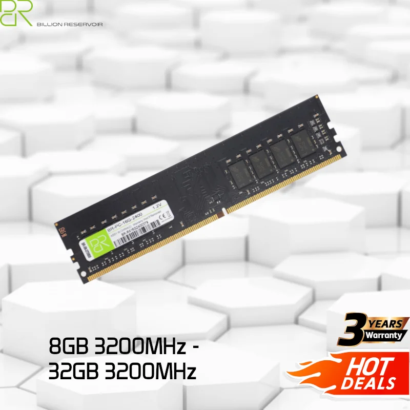 BR PC Memoria RAM DDR4 8GB 16GB 32GB motherboard Memory Dimm 3200MHz PC Memory RAM Memoria Module Computer Desktop DDR Ram Dimm