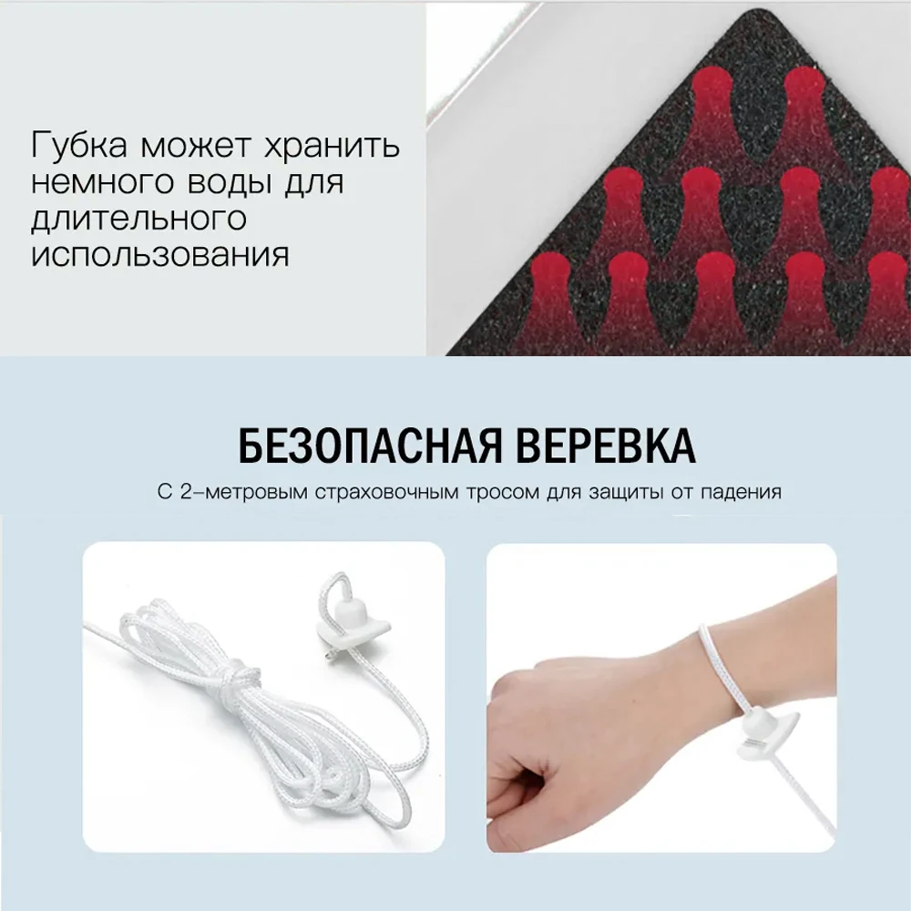 Двухсторонний Стеклоочиститель Магнитная щетка окномойка для мытья окон Doublefaced