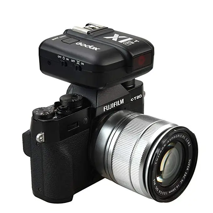 Беспроводной радиосинхронизатор вспышки Godox X1T-F TTL 2 4 ГГц система X для камер Fuji