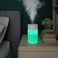 portable humidifier 260ml large capacity scent diffuser ultrasonic purifier atomizer color cup with led light mist maker