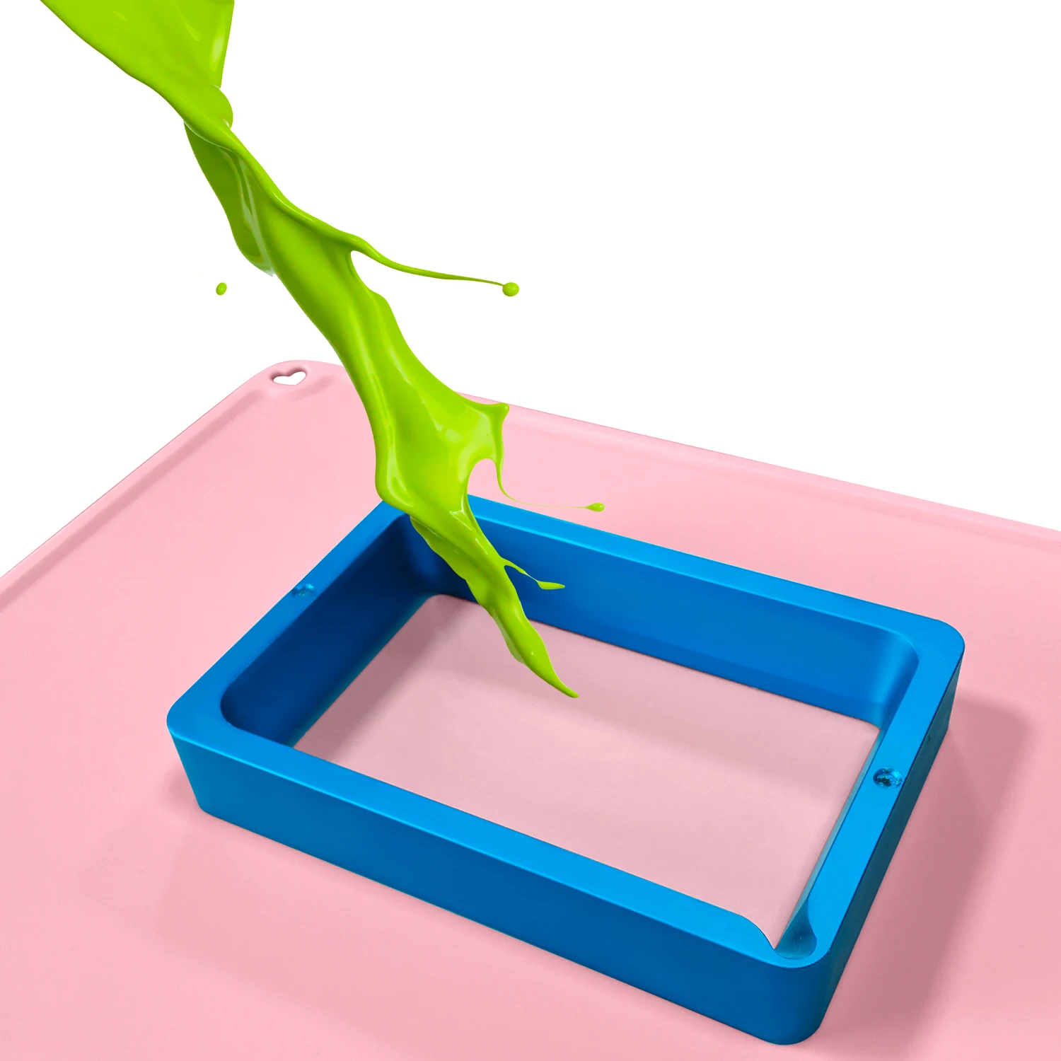 

Детали для 3D-принтера, силиконовый коврик Slap Mat 410*310 мм/16x12in, розовый, для очистки или переноса смолы для защиты рабочей поверхности для DLP SLA