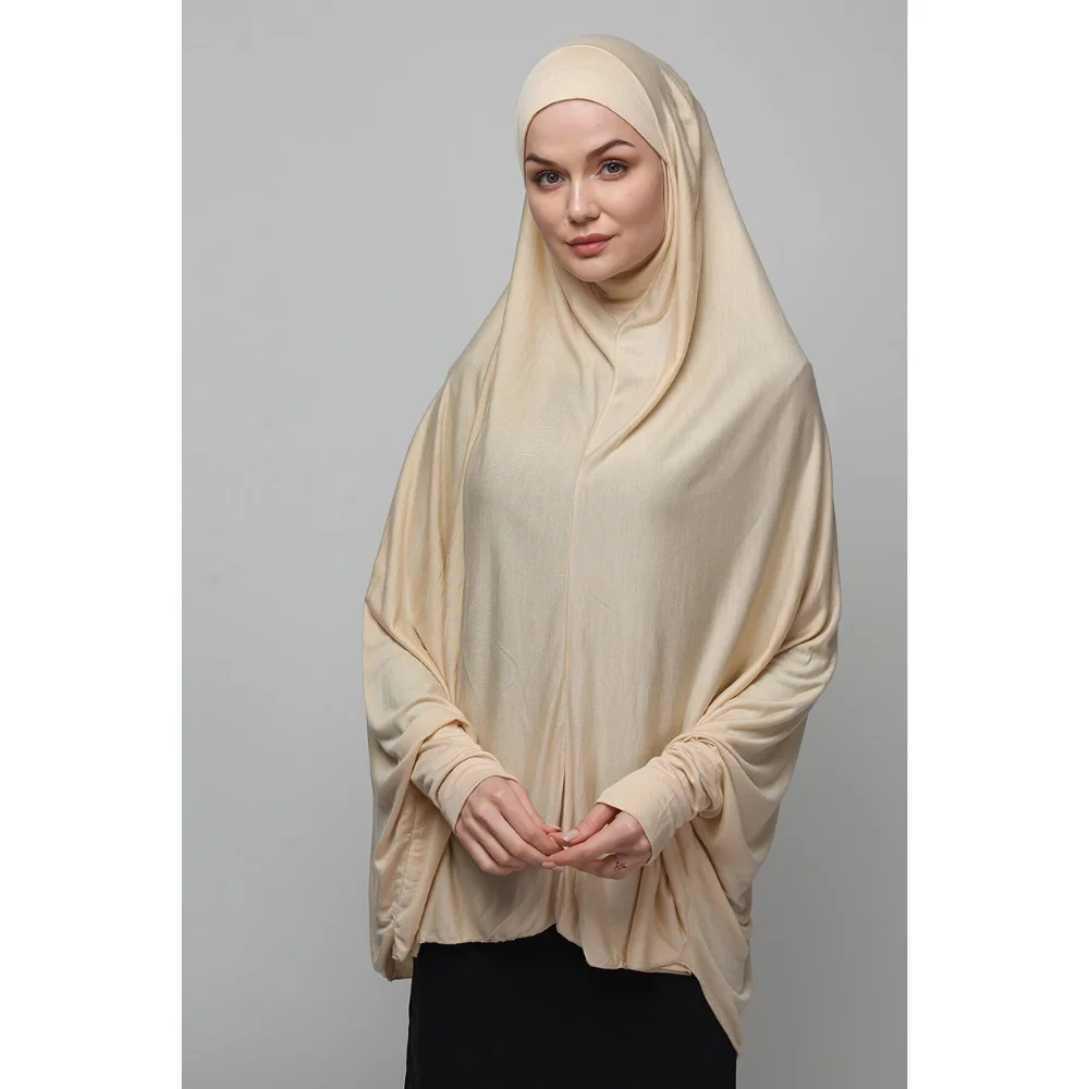 Quraysh Sleeve Hijab Practical Scarf Trend Fast delivery hijab - hijab scarf chiffon hijab turban bonnets for women jersey hijab