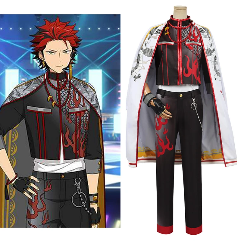 

Ensemble Stars Kiryu Kuro Cosplay Costume Halloween Carnaval Roleplay Outfit Custom Made Uniforms