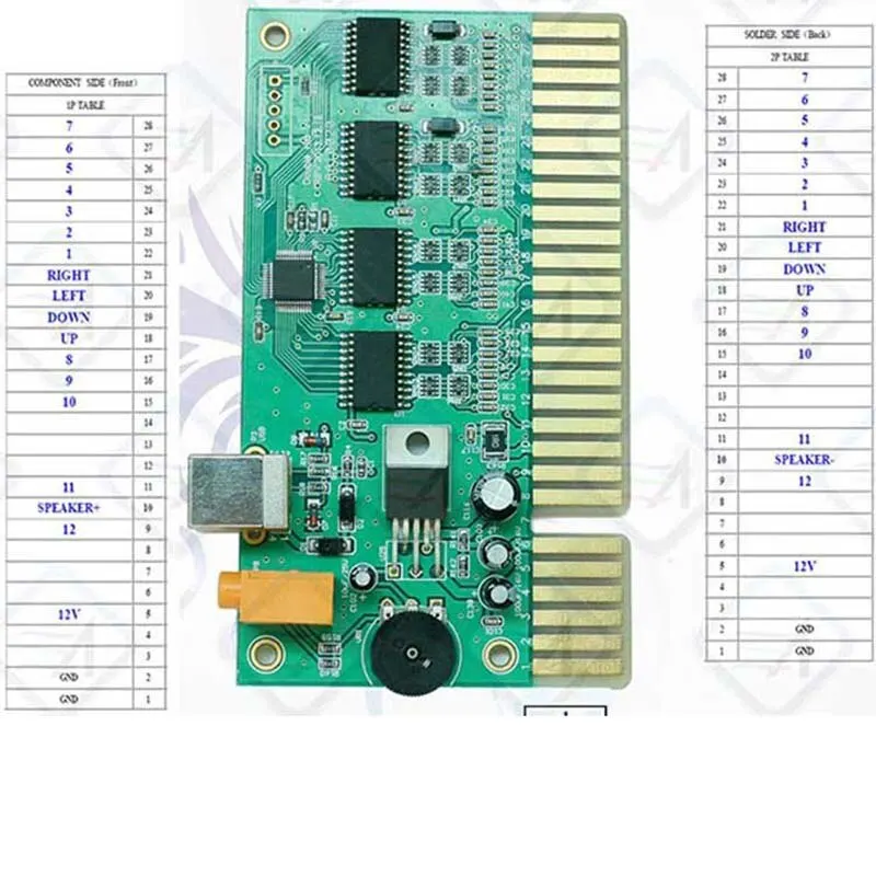 ПК USB к Jamma плата PCB для 2 игроков аркадная игра бесплатная доставка Acade конвертер |