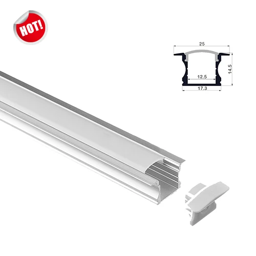 

5PCS 0.5M RL-1201 Recssed inner 12mm LED aluminum profile