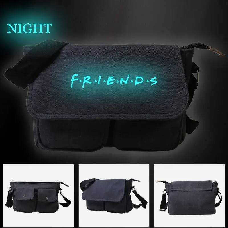 

Friends Bag Luminous Effect Messenger Bag Handbag Friends Shoulder Bag