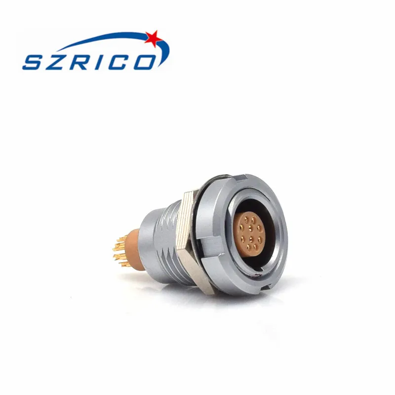 

Rico EGC 00B 0B 1B 2B Multi Pin Fixed Receptacle Tow Nut Socket Female Push Pull Connector