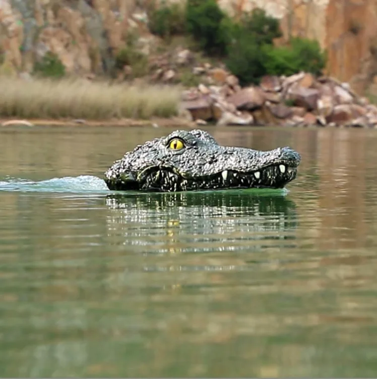 Большая игрушка на радиоуправлении игрушки с аллигатором Крокодиловая голова