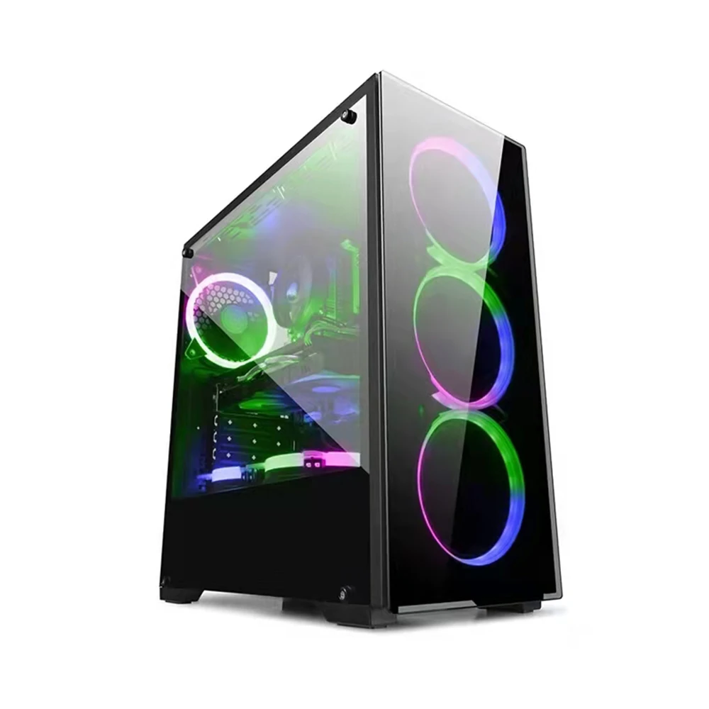 Новый системный блок игровой пк собранный Core i5 i7 двойной процессор Wi10 SSD HDD OEM ODM