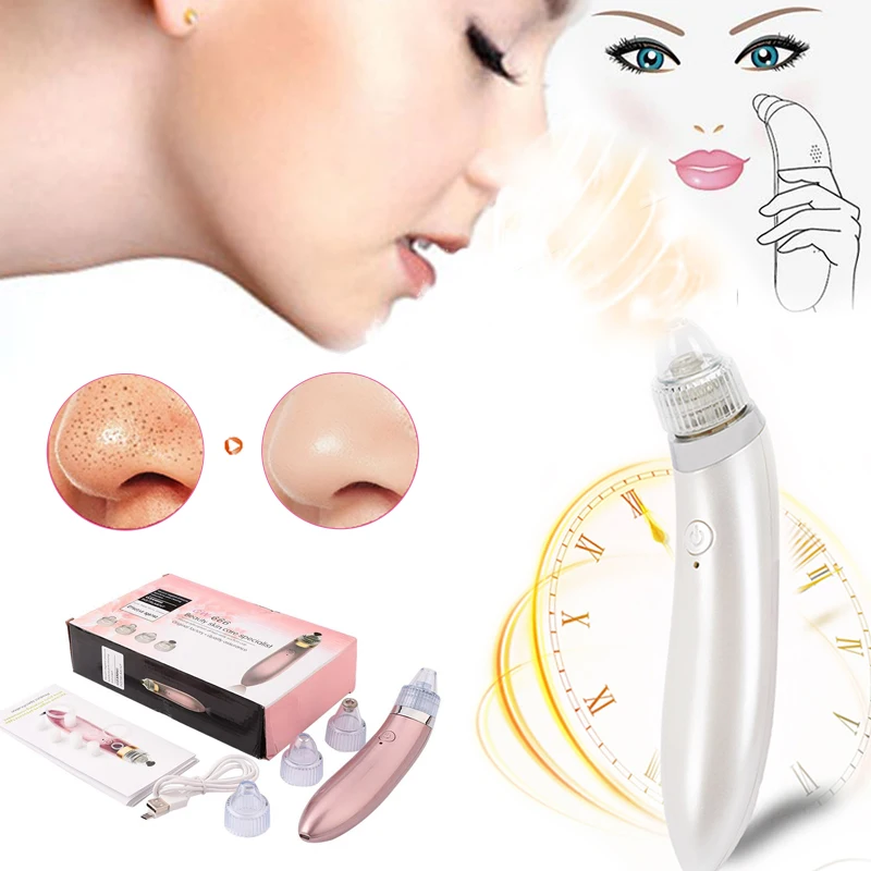 

Cleaning Vacuum Remove Remove Blackhead Facial SPA Machine White Pink Mini Face Wrinkle Blackhead Removal