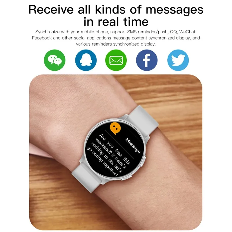 2020 модные умные часы для Android Смарт водонепроницаемый режимы шагомер сердечного
