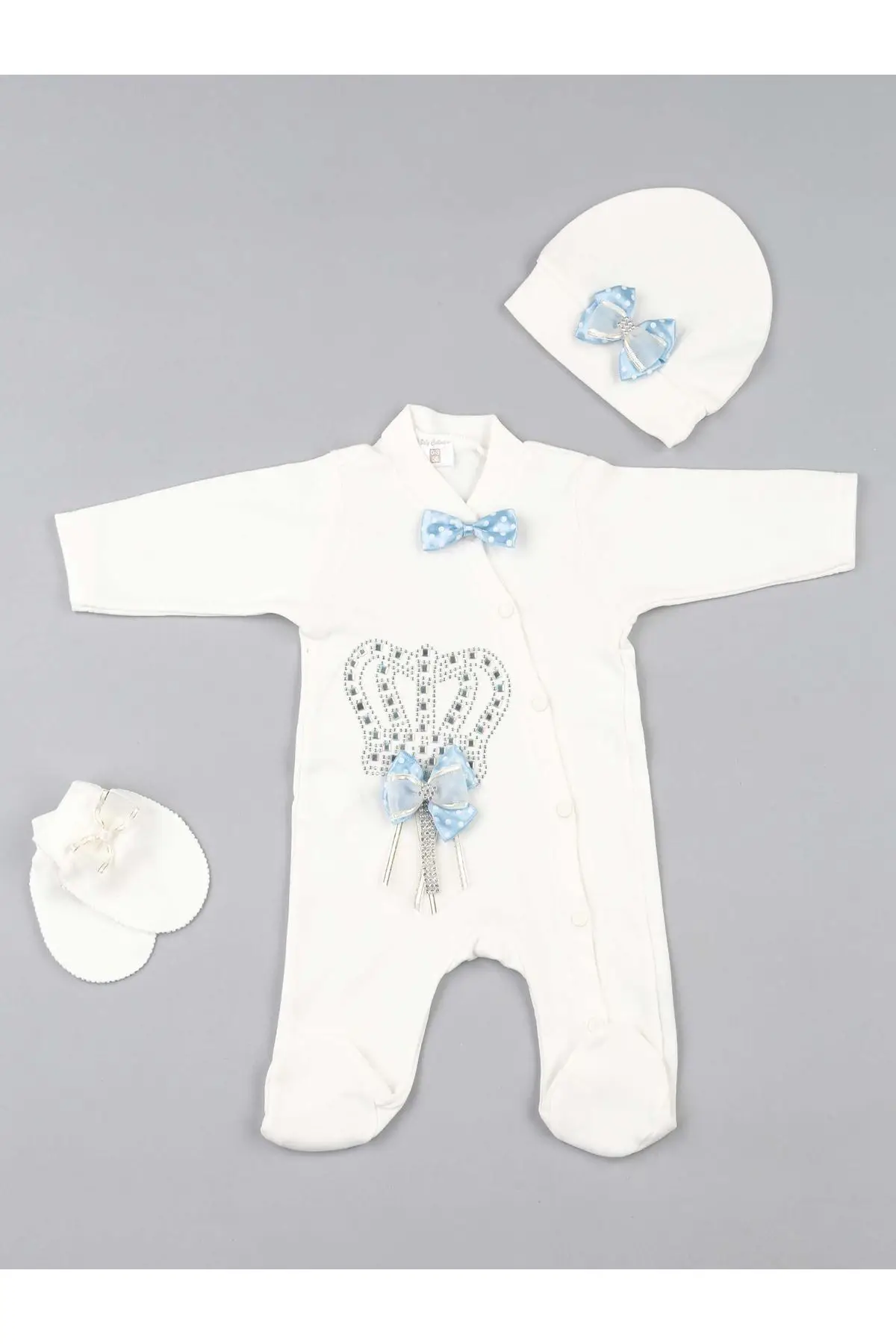 Blue Baby rompers Boys Newborn Clothes 3 pieces set cotton soft antiallergic fabric of kinds clothing models for babies |