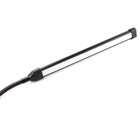 Настольная светодиодная лампа с прищепкой и гибкой ножкой 3 режима (Черная) -