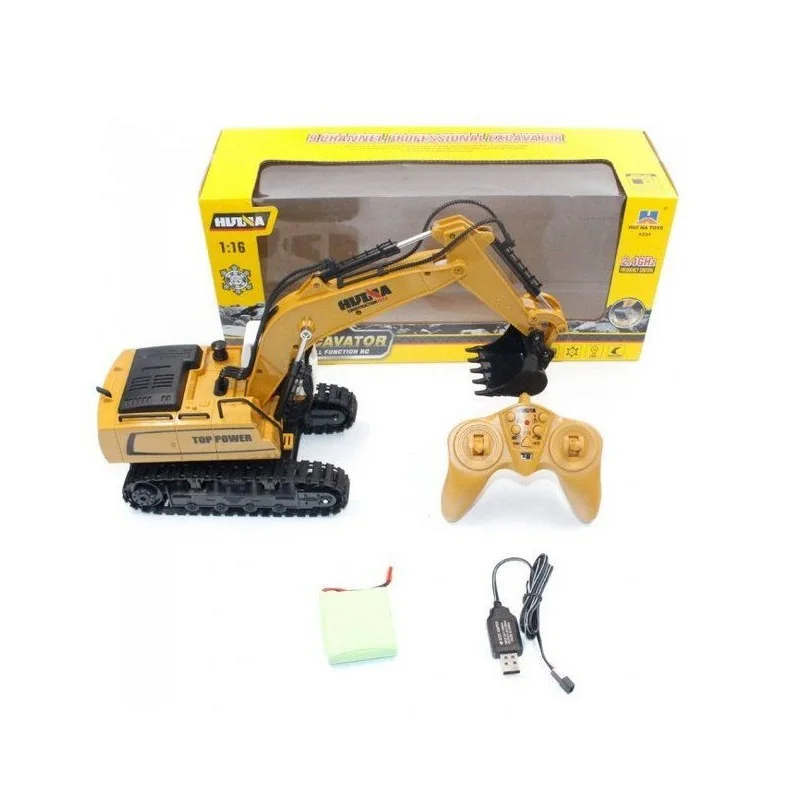 Радиоуправляемый экскаватор HUI NA TOYS 9CH 1/18 HN1331 | Игрушки и хобби
