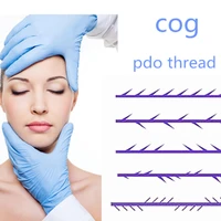hot selling hilo tensores pdo threads cog 3d 4d 6d face lifting fish bone threads strong lifting threads filo de pdo