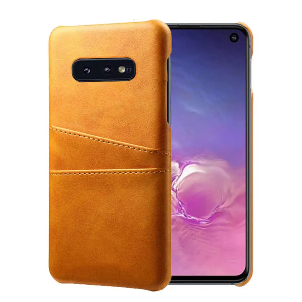 Luxury Leather Card Holder Phone Case For Samsung Galaxy S10 S10E Plus S9 S8 S7 Edge Note10 10 Pro Note9 8 Back Cover |