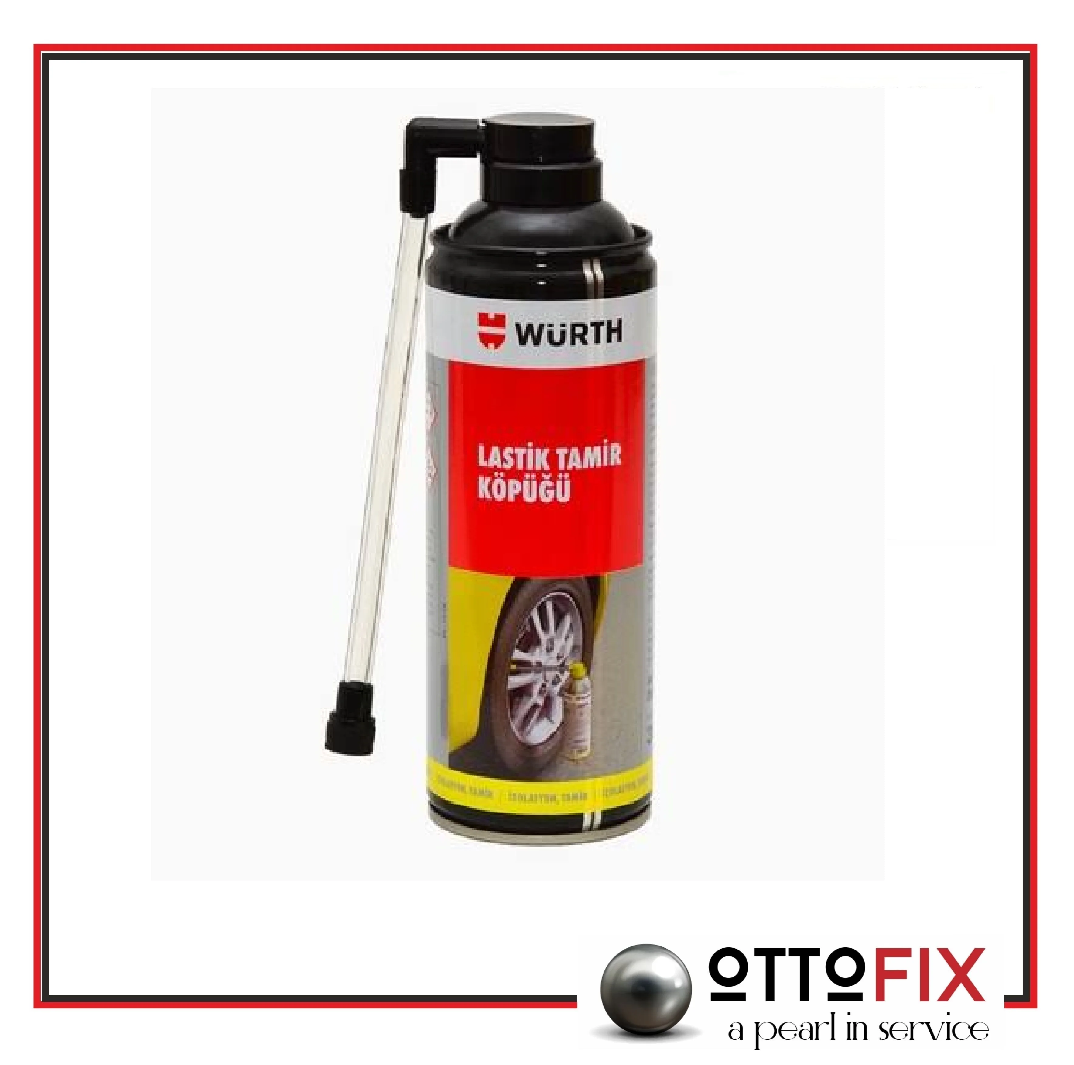

WRTH TIRE REPAIR FOAM 300 ML ORIGINAL PRODUCT EXP. DT. 02/23