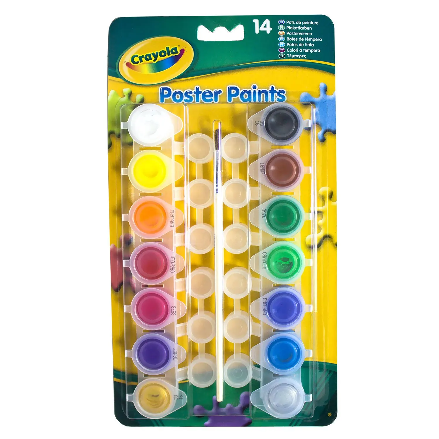 Краски Crayola 14 цв. | Канцтовары для офиса и дома