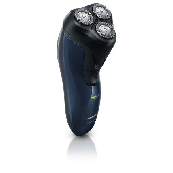 Электробритва Philips AT620/14 AQUATOUCH Влажная и сухая черная темно-синяя аккумуляторная