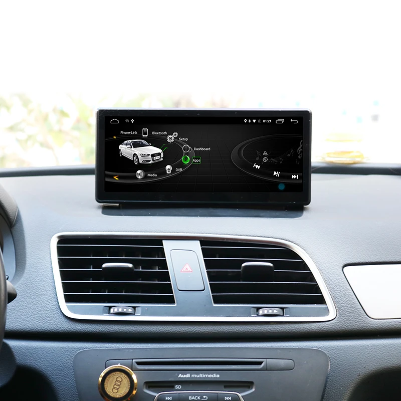 

GEHANG Android 10.0 8.8'' IPS 4+64G Car Radio Audio Stereo Navigation GPS for Audi Q3 2013-2018Multimedia Player Bluetooth