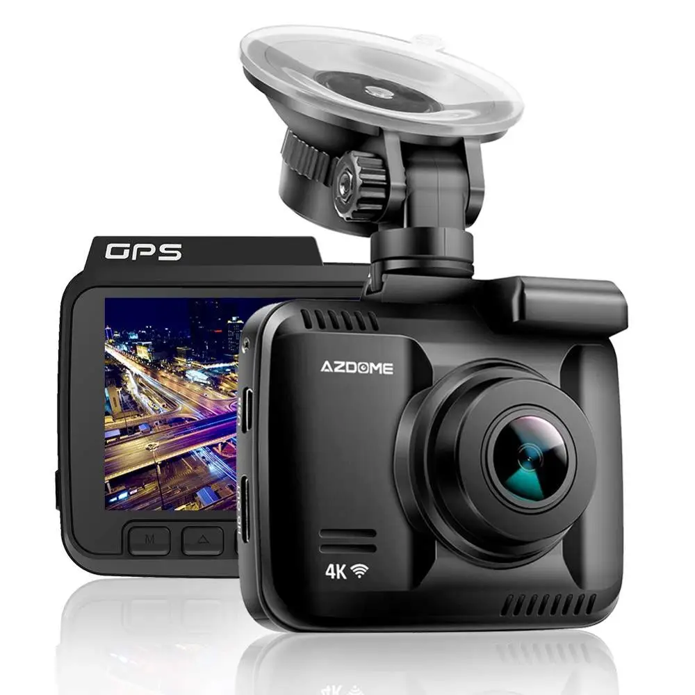 AZDOME GS63H 4K парковка монитор Dvrs Dash Cam заднего вида автомобиля камера с двумя