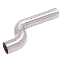 slip on motorcycle exhaust middle link pipe mid connect tube stainless steel exhaust system for bmw f900r xr 2020 2021