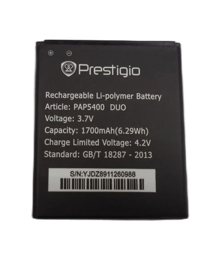Аккумулятор PAP5400 для Prestigio MultiPhone 5400 DUO | Мобильные телефоны и аксессуары