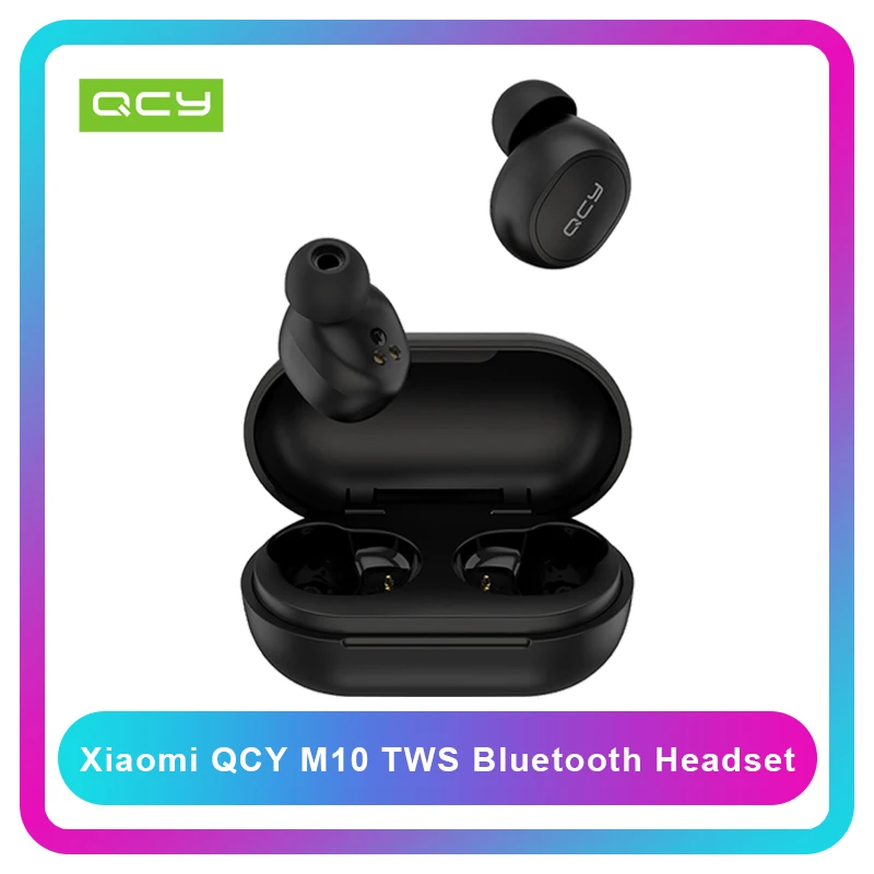 TWS наушники QCY M10 с поддержкой Bluetooth 5 0 и управлением через приложение|Наушники