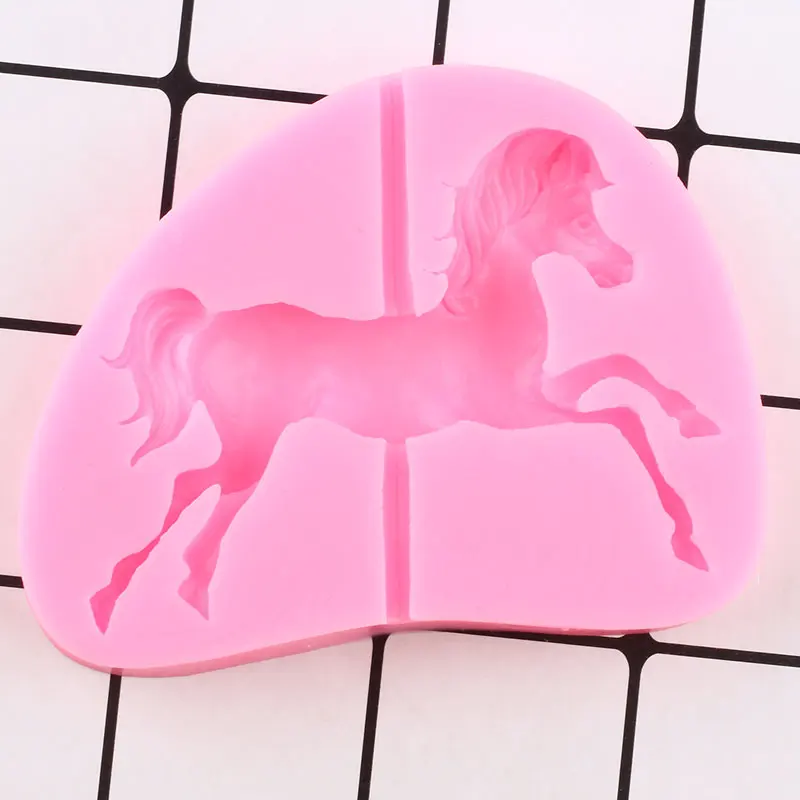 Карусель лошадка для силиконовые формы вечерние инструменты украшения тортов из