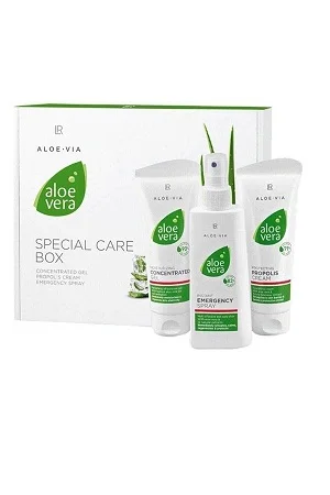 LR Aloe Via Aloe Vera Special Care Box Emergency First Aid Kit