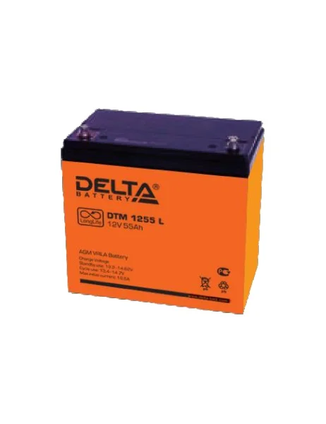 Аккумулятор Delta DTM 1255 L|Рыболокаторы| |