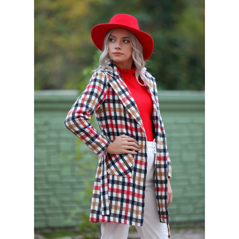 Luxury Woman Coat Femme Clothes Women Winter Dresses Large Warm Pocket Belted Autumn Coat Jackets For Female Zipper Hoodie