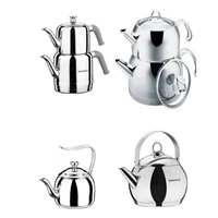teapot sets and kettles stainless steel induction cooker gas stove turkish tea coffee water heater herbal