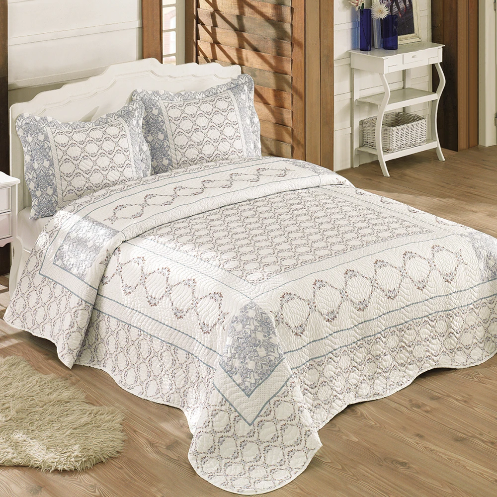 My blanket Lisa Double Personality Quilted Bedspread Stylish Design Reasonable Price Easily Ironed Fast Shipping Air Permeable Fabric | Дом и