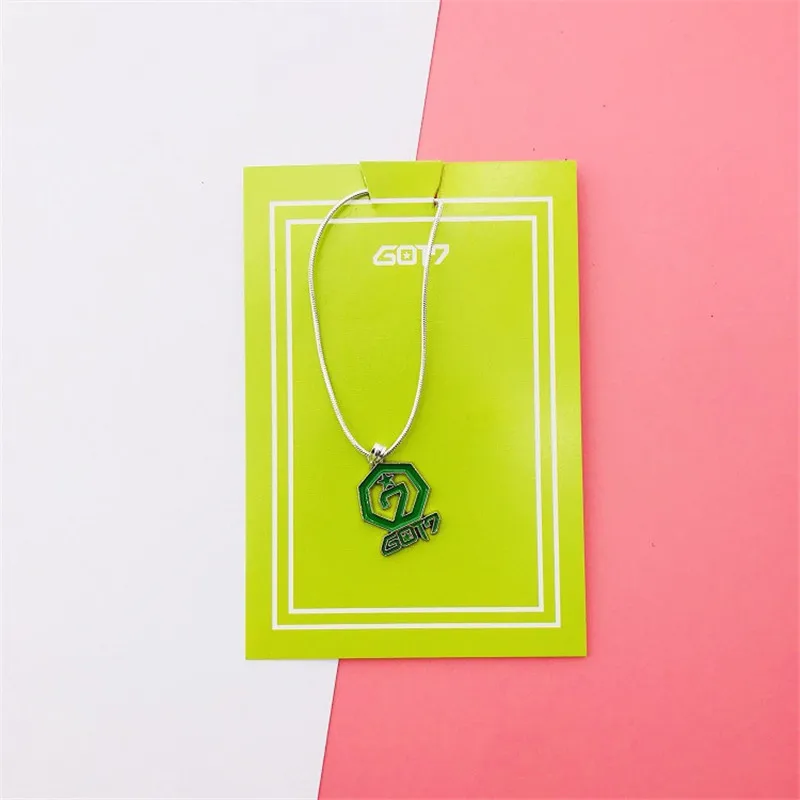 KPOP BLACKPINK TWICE SEVENTEEN GOT7 NCT X1 Bangtan ожерелье для мальчиков стальная подвеска ювелирные изделия ProduceX101 Flash
