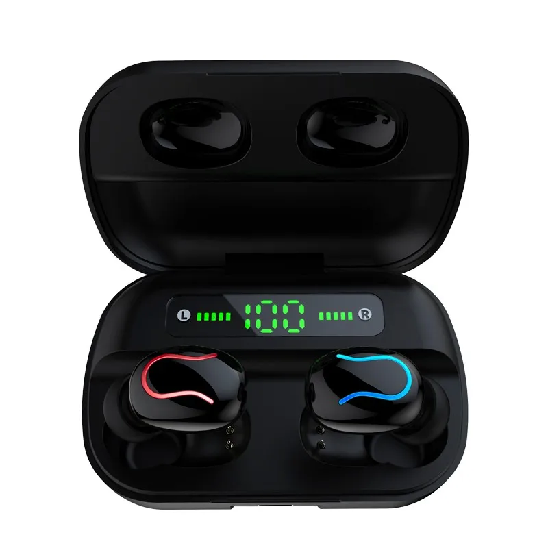 New version Q32 Новые наушники HBQ Q32 TWS, беспроводные наушники, Bluetooth 5,0, гарнитура с микрофоном, мини Bluetooth наушники-вкладыши, беспроводные наушники PK i10 - Цвет: New version Q32