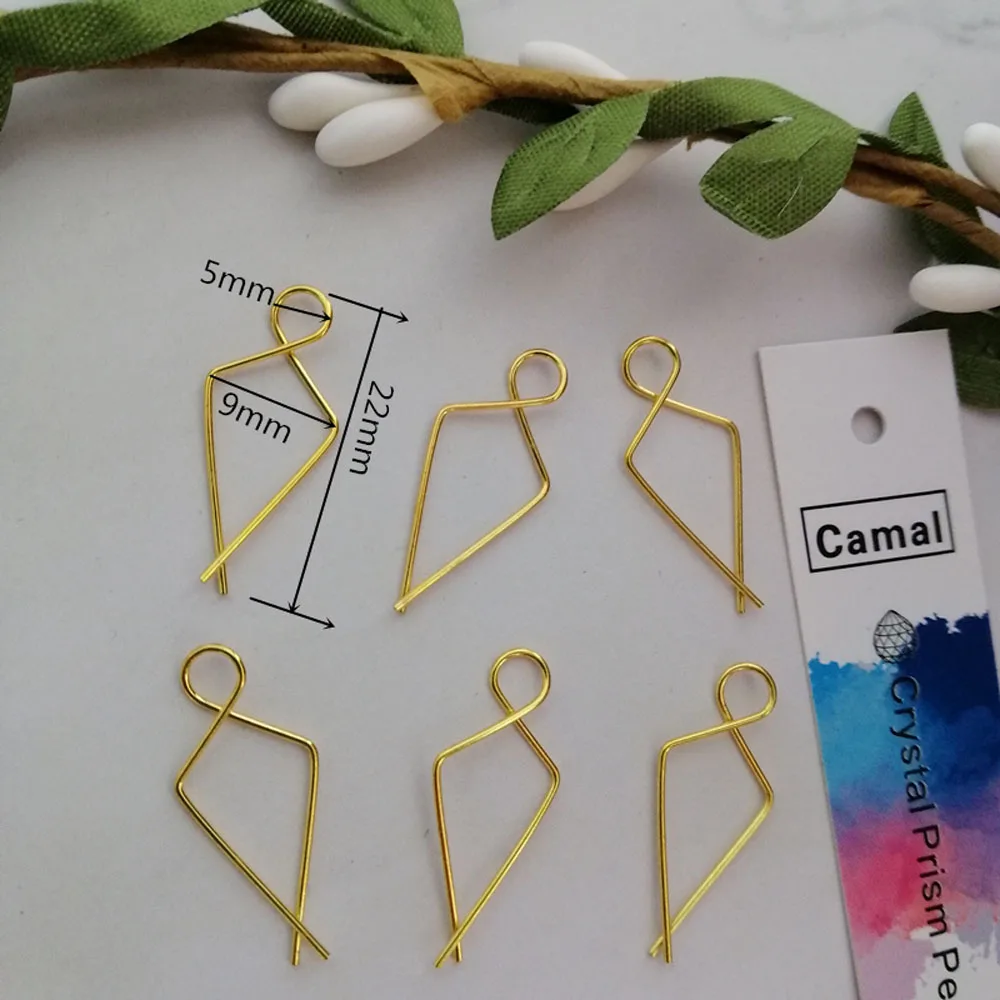 100 шт. металлические крючки для люстры 22 мм 0 86 дюйма|Люстра хрустальная| |