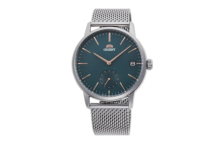 Orient RA SP0006E современные мужские часы зеленый циферблат сталь Ремешок кварцевые из