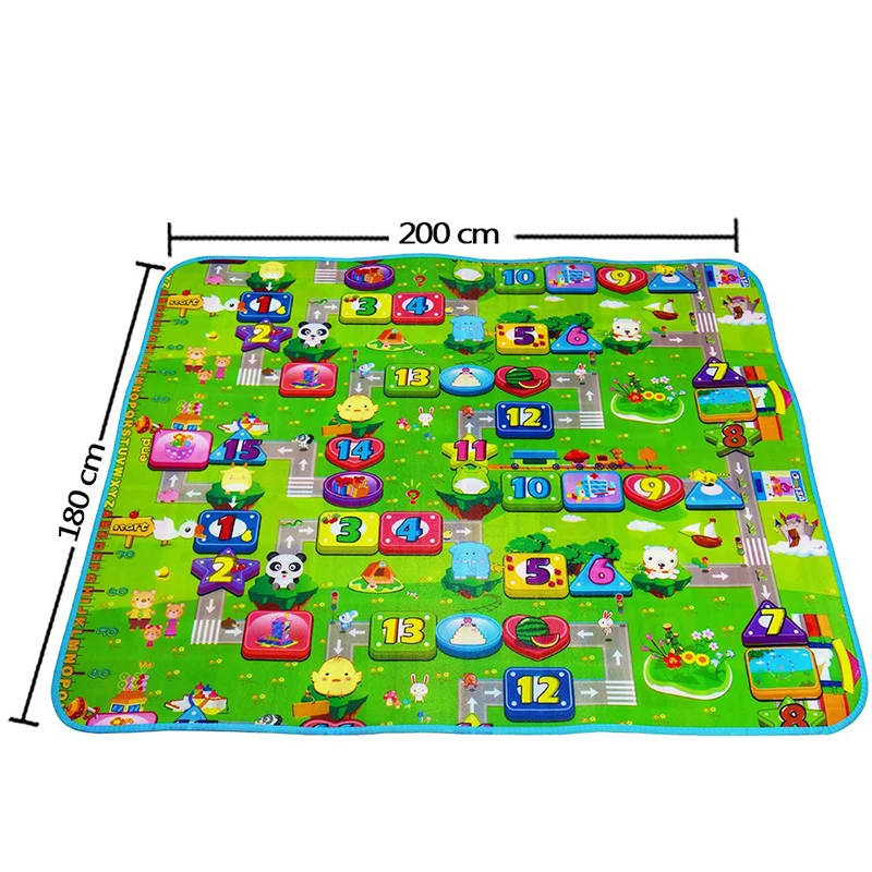 

Carpets For Children Baby Play Mat Children's Playmat Toys For Kids Toddlers Soft Crawling Pad Infant Educational Blanket