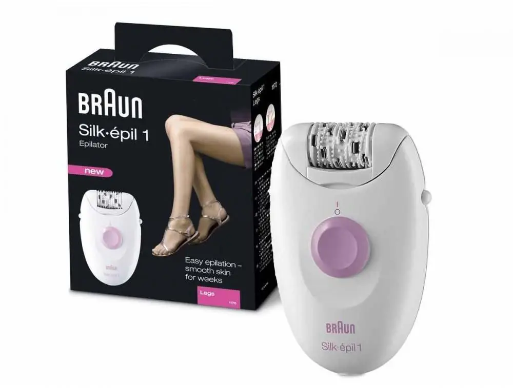 Эпилятор Braun Silk-Epil 1 1170 высокое качество простое использование надежный бренд