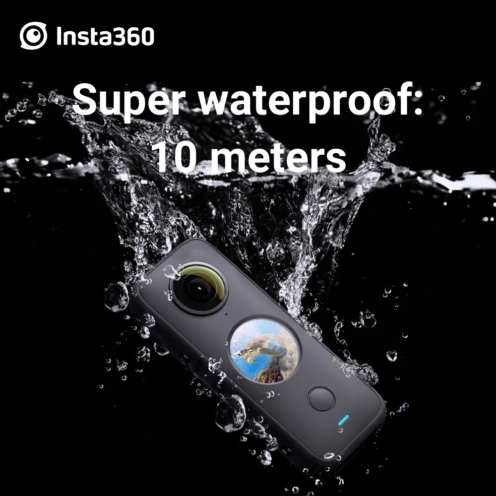 للبيع Insta360 واحد X2 360 درجة مقاوم للماء عمل كاميرا 5.7K 360 استقرار شاشة تعمل باللمس AI تحرير البث المباشر كاميرا ويب