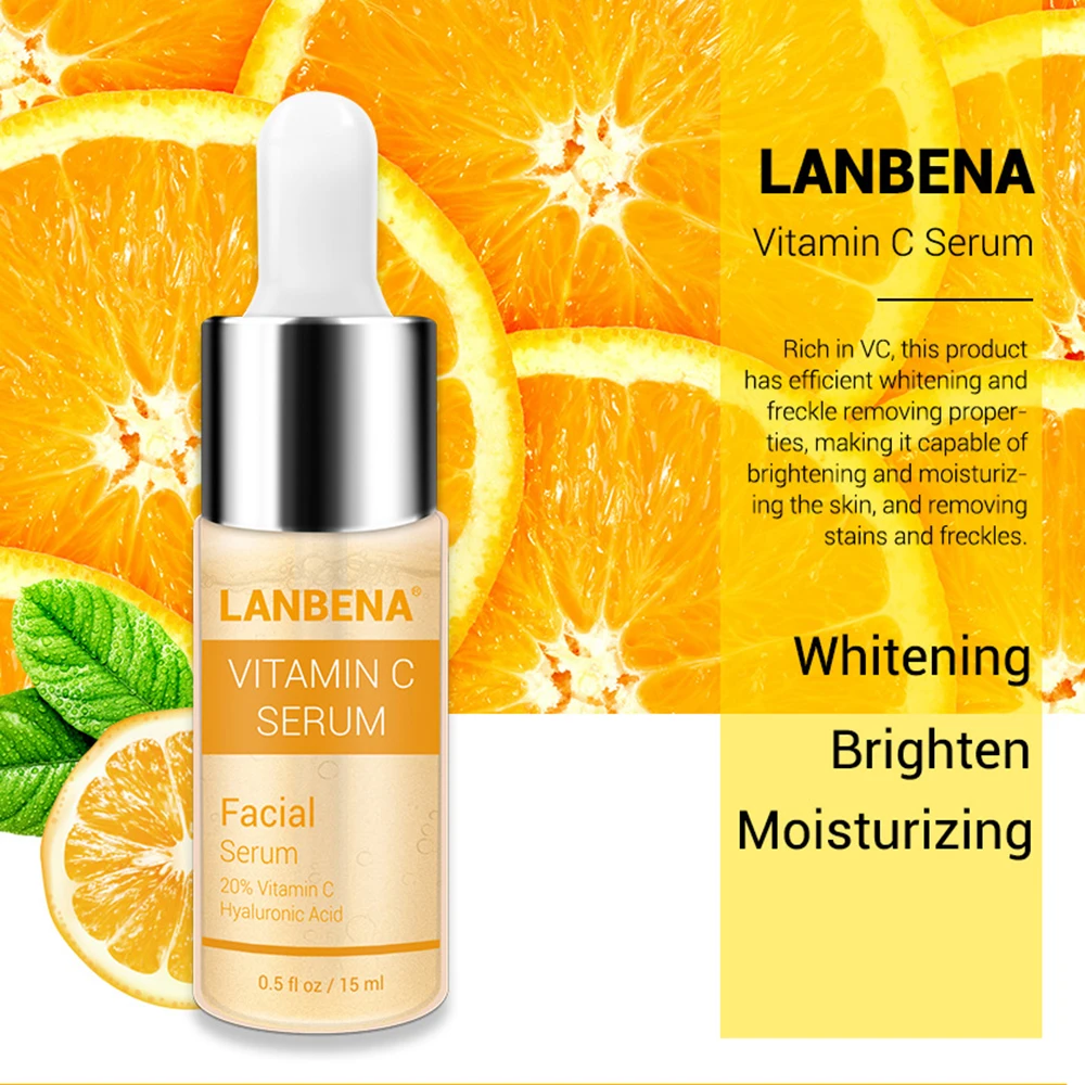 LANBENA Витамин С отбеливающий Тоник для лица Гиалуроновая кислота средство