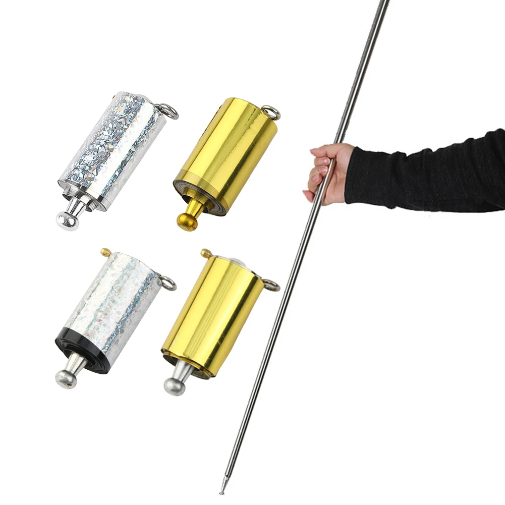 

Portable Pocket Magic Staff Steel Magician Wand Martial Arts Stick Performance Outdoor Sport Stage Kung Fu Self Defense Stick