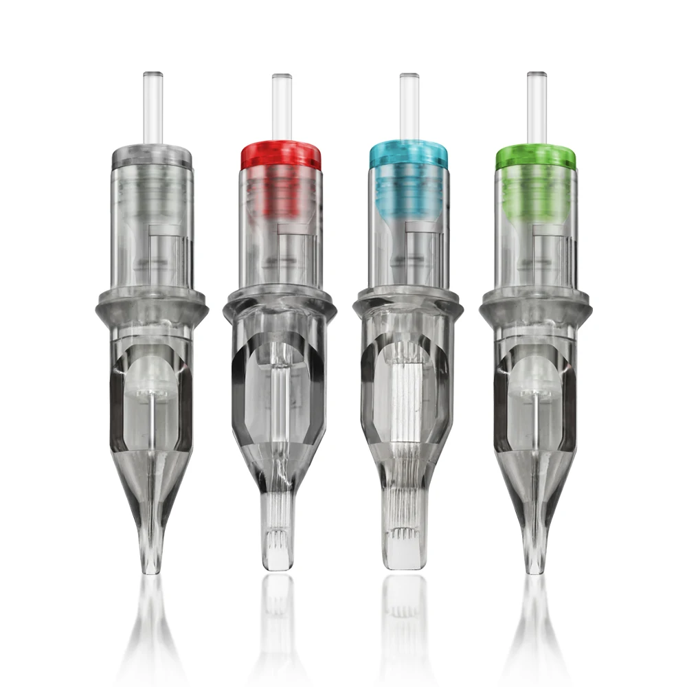 

XTAT2 10Pcs Tattoo Cartridge Needles #12 0.35mm Microblading RL RS M1 RM Professional Permanent Eyebrow Lip Needles Makeup Tool