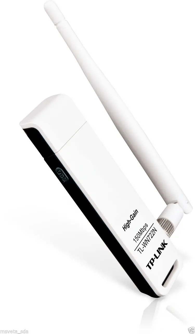 TP Link TL WN722N 150 Мбит/с Wi Fi Беспроводной USB адаптер WPS антенна Windows 7/8/10|Беспроводные